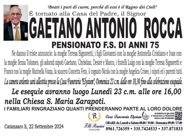 Gaetano Antonio Rocca