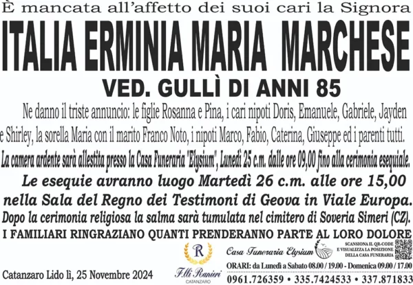 Italia Erminia Maria Marchese
