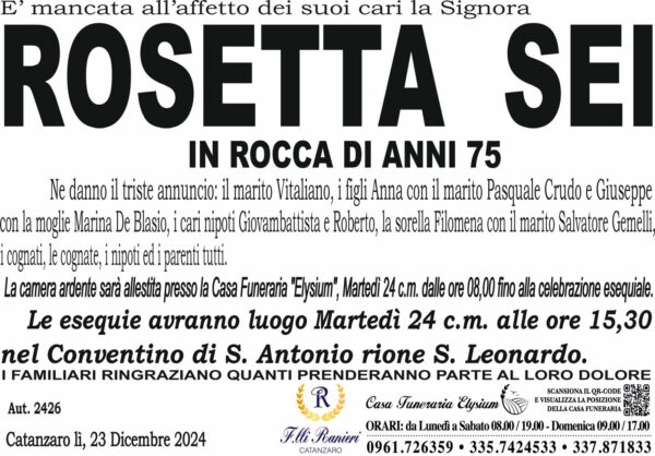 Rosetta Sei