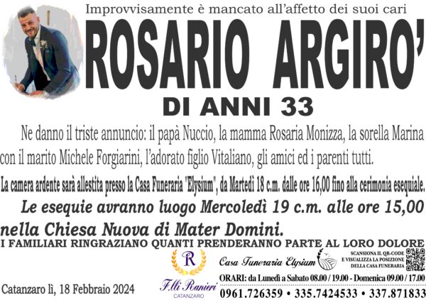 Rosario Argirò