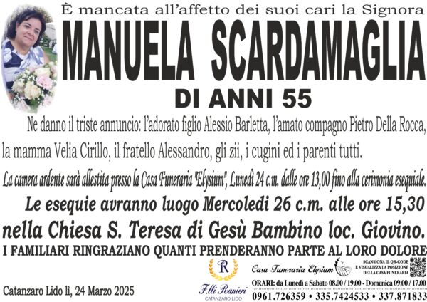 MANUELA SCARDAMAGLIA