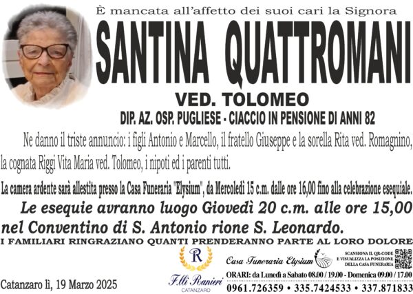 SANTINA QUATTROMANI