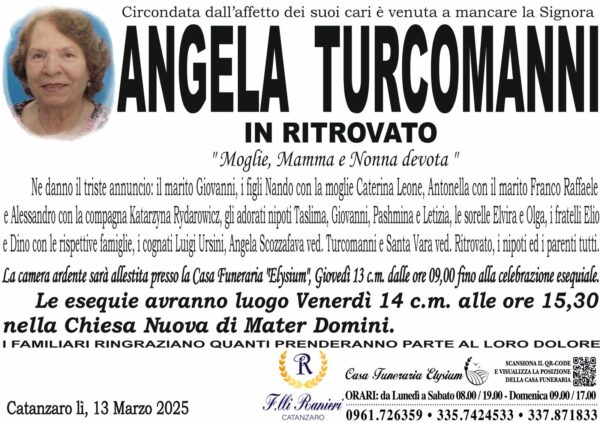 ANGELA TURCOMANNI