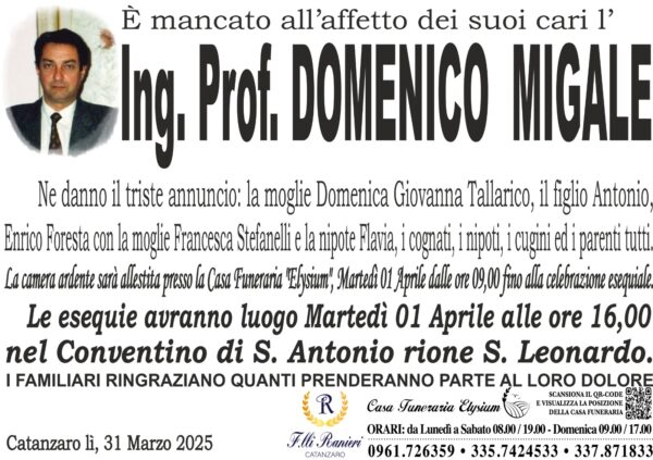 DOMENICO MIGALE