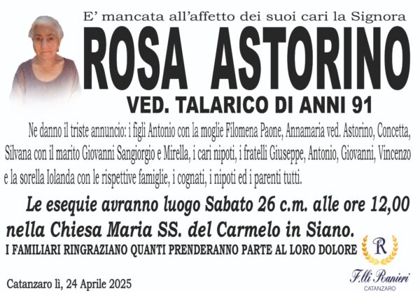 ROSA  ASTORINO