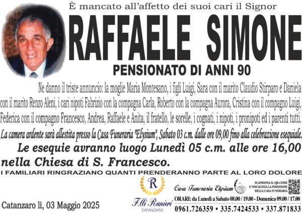RAFFAELE SIMONE