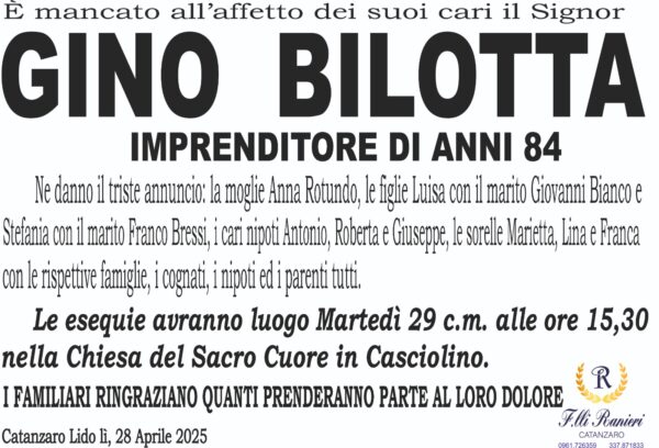 LUIGINO BILOTTA