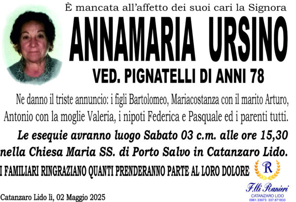 ANNAMARIA URSINO
